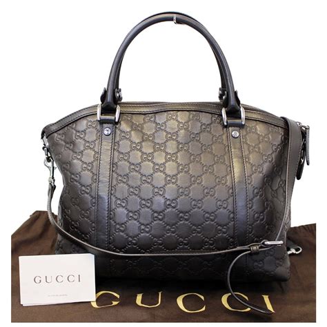 big brown gucci bag|Gucci dark brown leather bag.